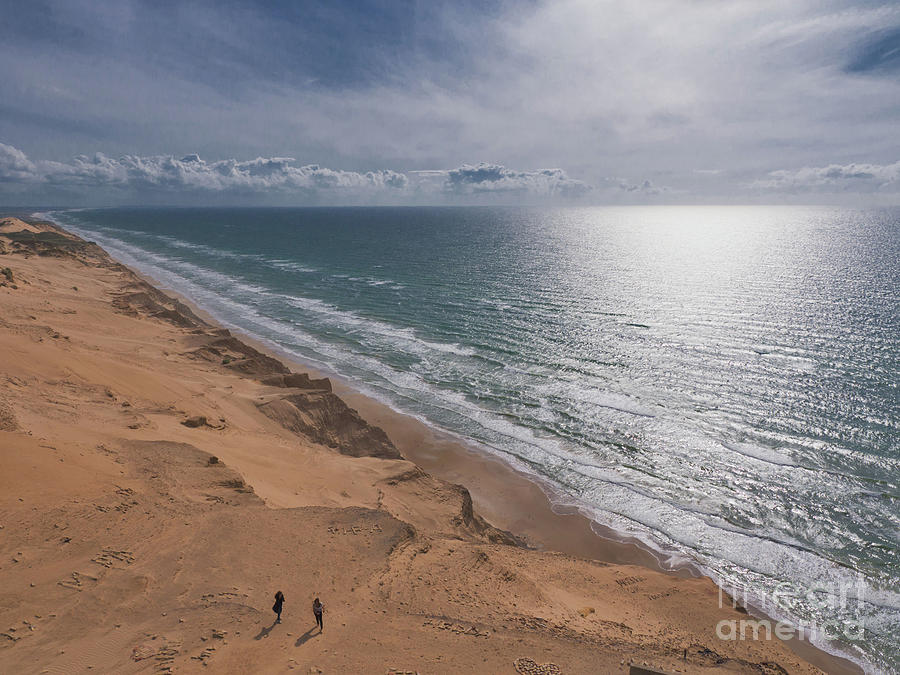 Beach Photograph - Denmarks Sand and Sea by Bruce Dall