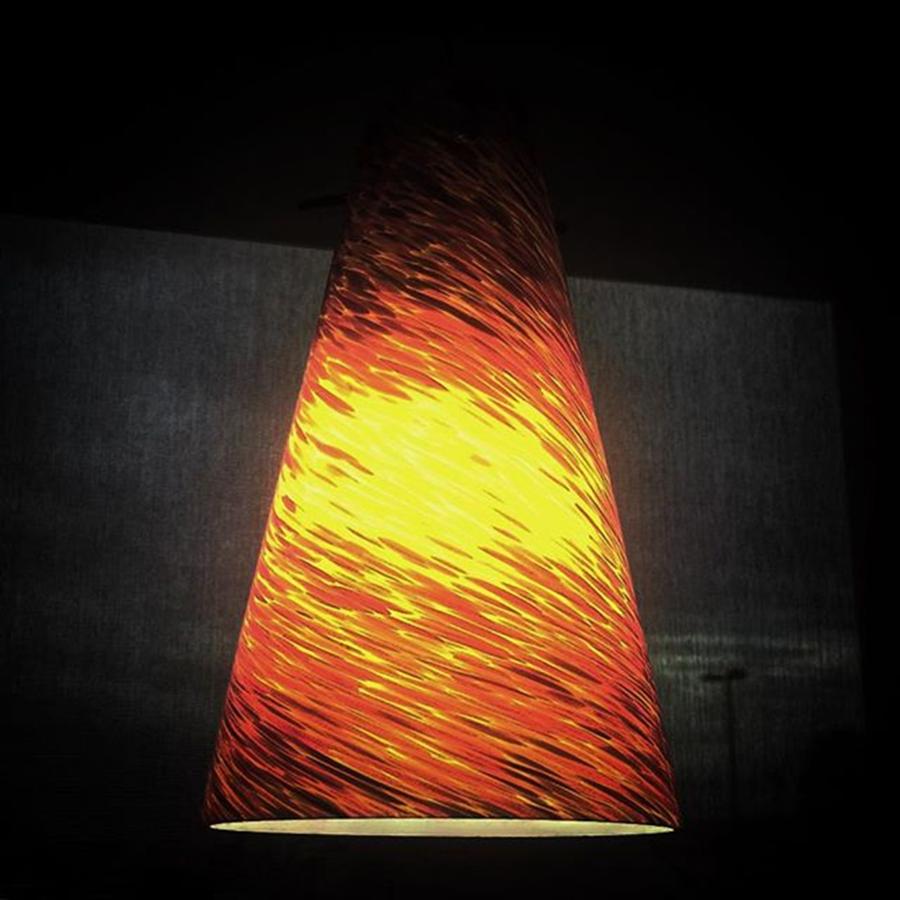 Lamp Photograph - #dennys #lamp  Sitting In Here Drinking by Alex Snay