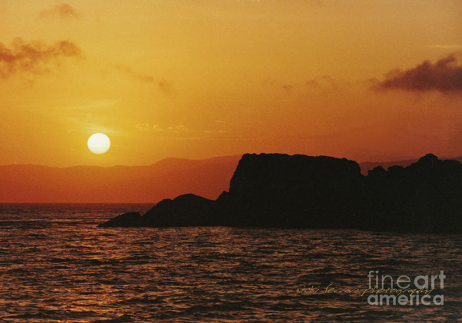 Dent Island Sunset Photograph by Vicki Ferrari