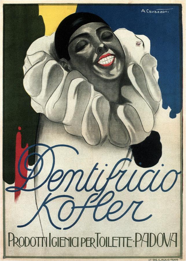Dentifricio Kofler - Vintage Toothpaste Advertising Poster Mixed Media