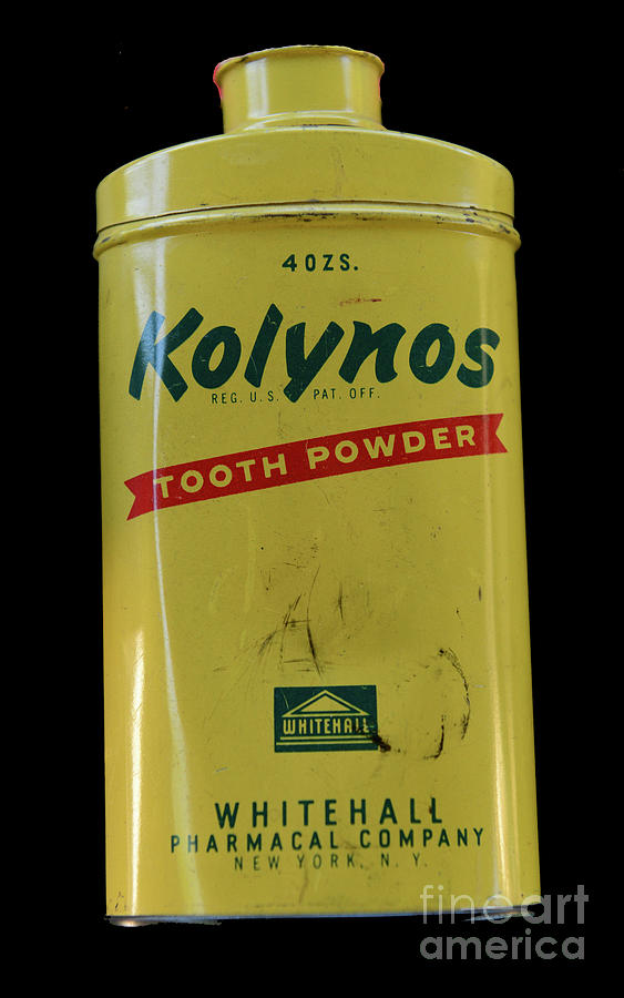Dentist-Kolynos Tooth Powder Photograph by Paul Ward