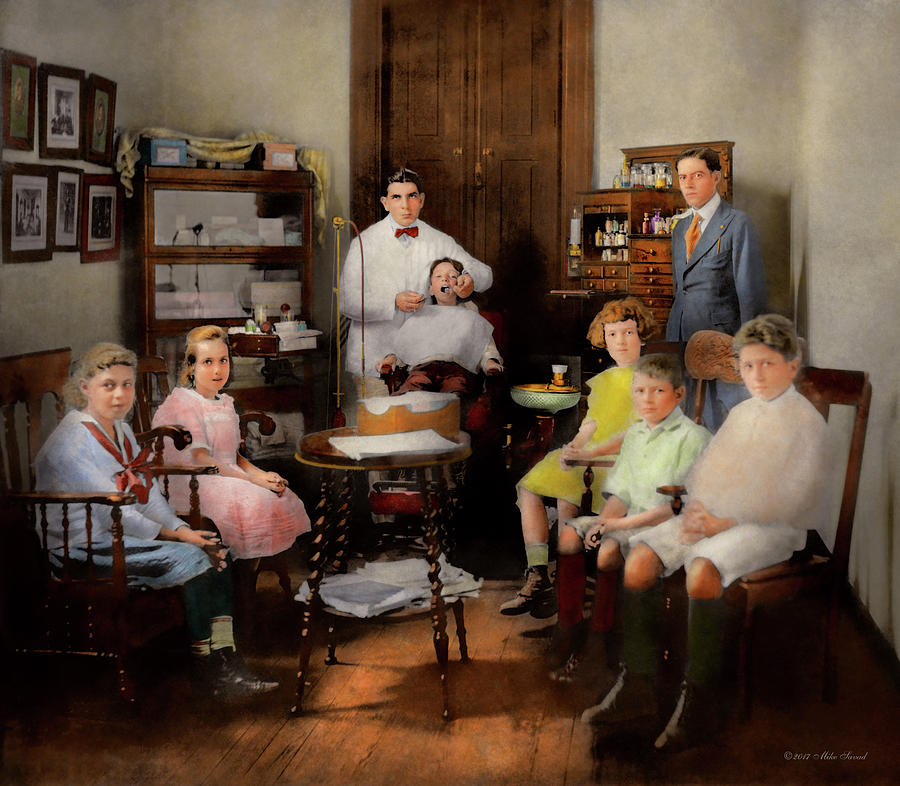 Dentist - The family practice 1921 Photograph by Mike Savad