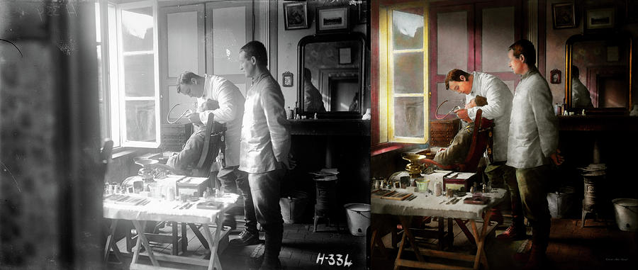 Tool Photograph - Dentist - The horrors of war 1917 - Side by Side by Mike Savad