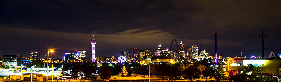 Denver At Night Photograph
