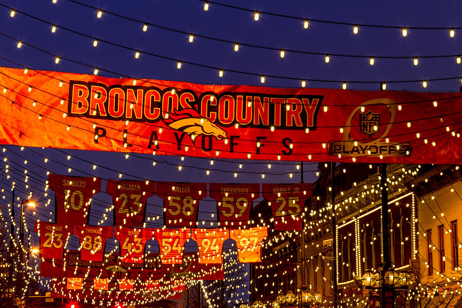 Denver Broncos Country Photograph by Teri Virbickis