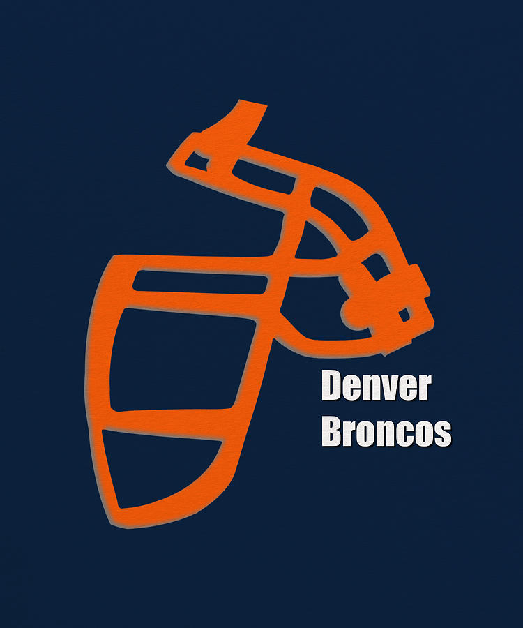 Denver Broncos Retro Photograph by Joe Hamilton - Fine Art America