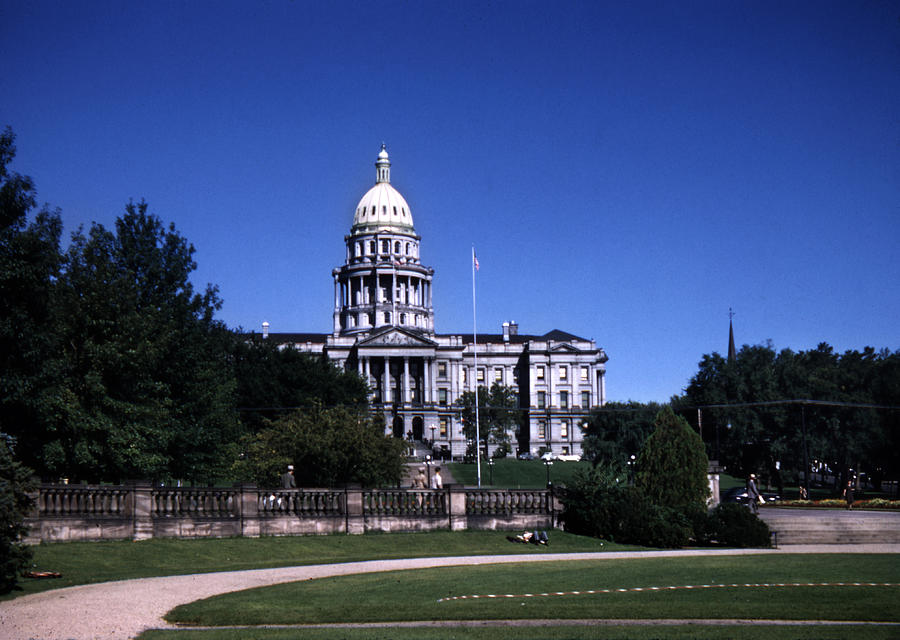 Denver Capitol 1950s Photograph by Marilyn Hunt