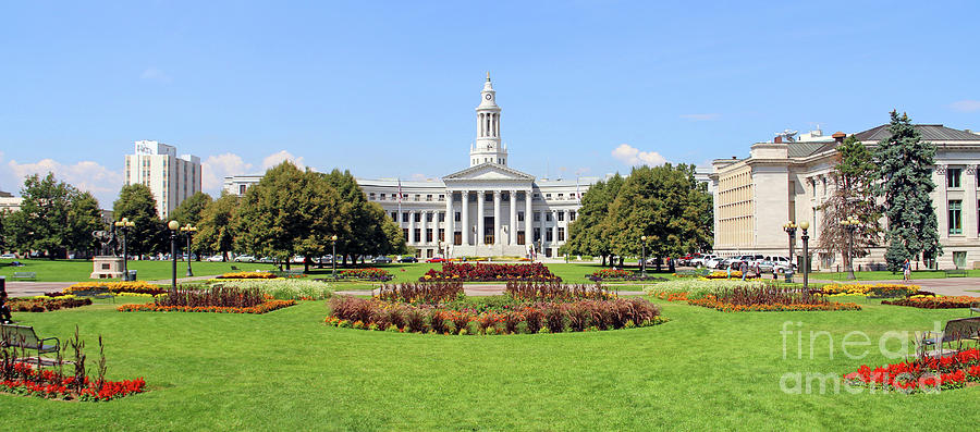 Denver City and County Building 9631 Photograph by Jack Schultz