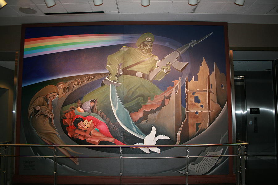 Denver Colorado Airport Mural Photograph by Cynthia Hackney | Pixels