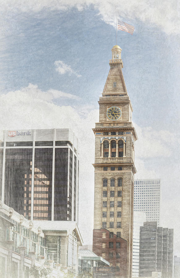 Denver D And F Clock Tower Photograph by Ann Powell