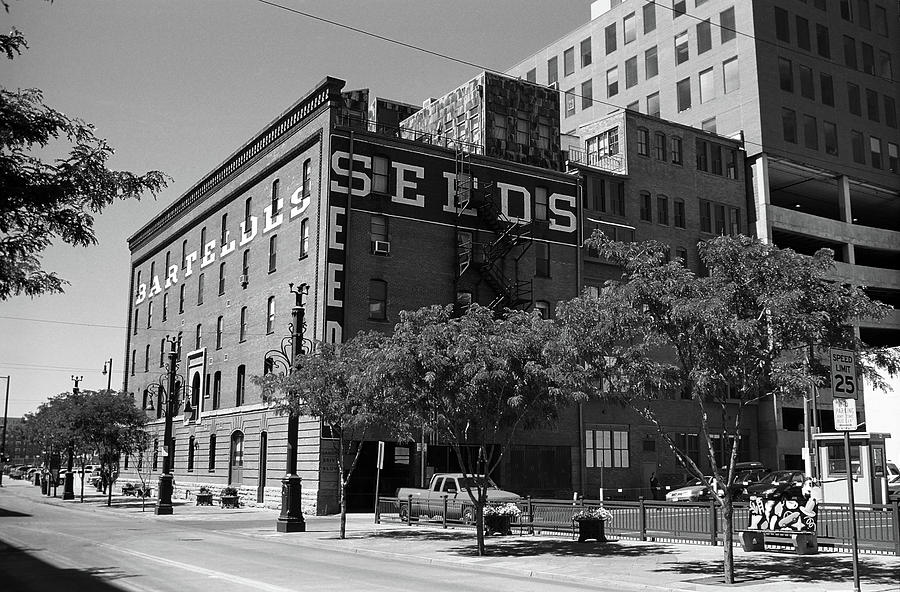 Denver Downtown Warehouse BW Photograph by Frank Romeo
