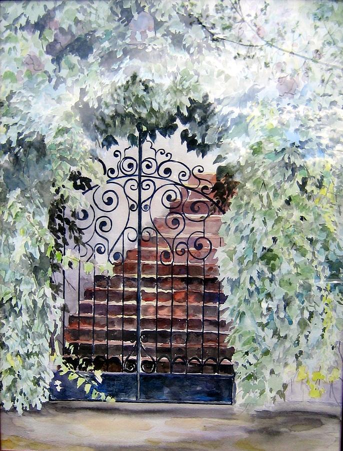 Denver Gate Painting by Heather Calderon