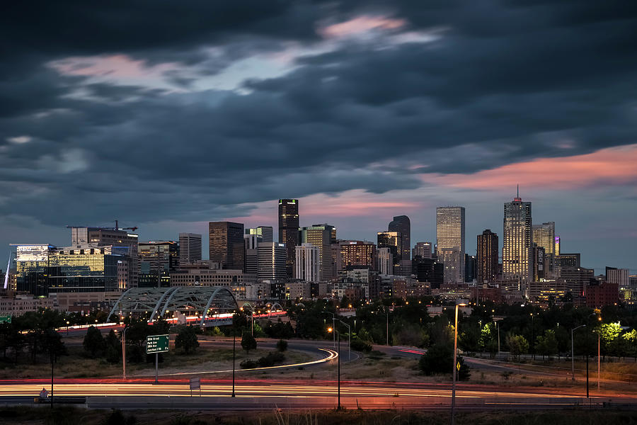 Denver Nights Photograph by Ryan Heffron