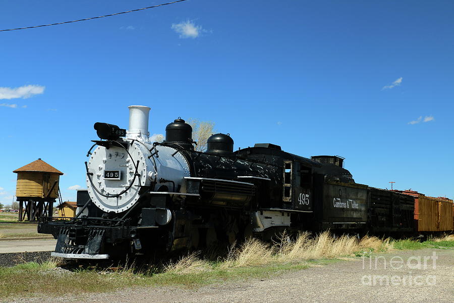 Denver - Rio Grande Steam Engine  Photograph by Christiane Schulze Art And Photography