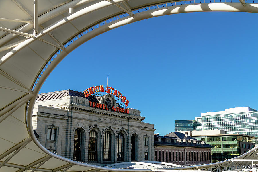Denver Union Station Photograph by Teri Virbickis