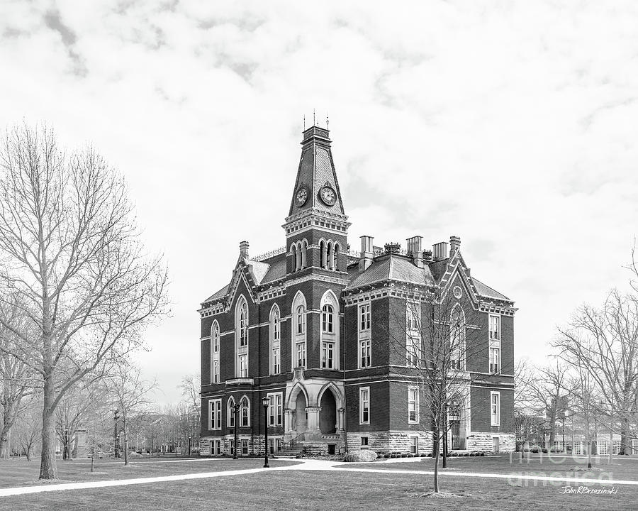 DePauw University East College Photograph by University Icons