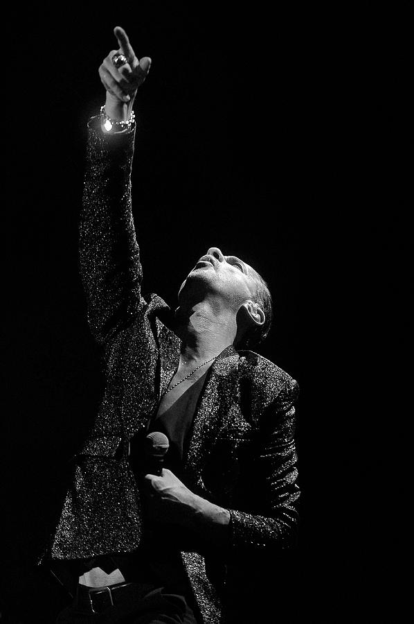 Music Photograph - Depeche Mode 10 by Rafa Rivas