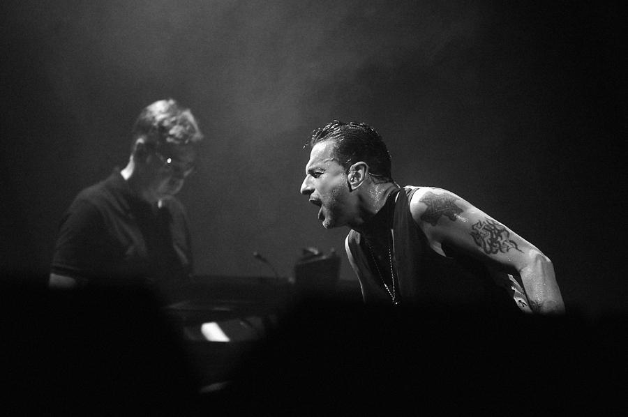 Music Photograph - Depeche Mode 9 by Rafa Rivas