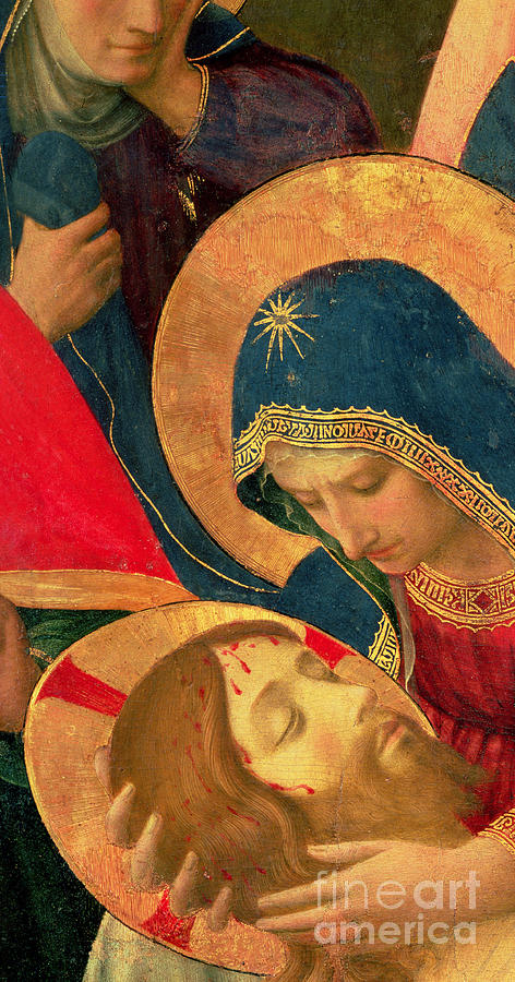 Madonna Painting - Deposition from the Cross by Fra Angelico