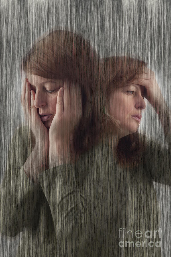 Depression, Stress, Headache Photograph by George Mattei