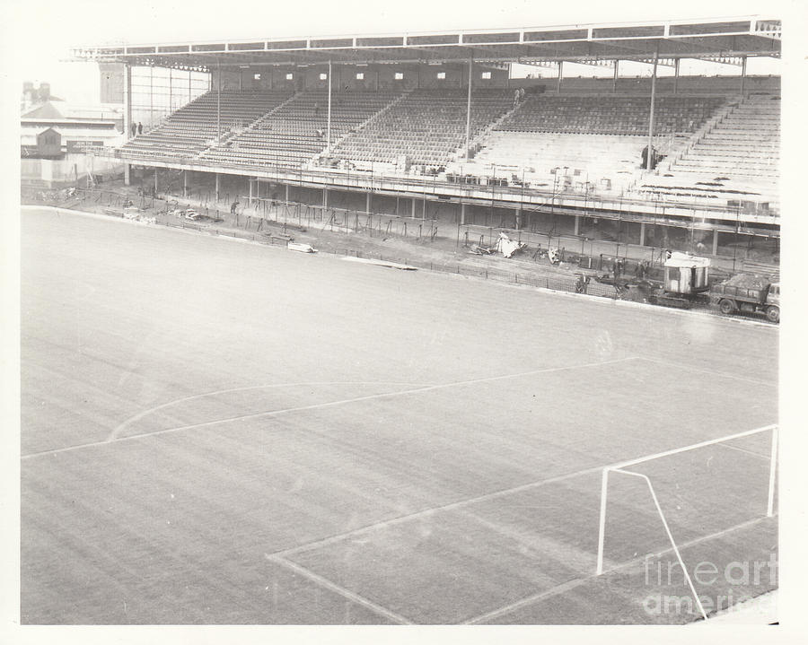 Derby County - The Baseball Ground - East Stand Leys Side 1 - August 1969 Photograph by Legendary Football Grounds