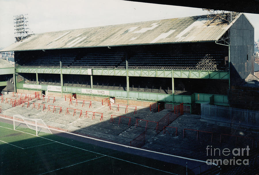 Derby County - The Baseball Ground - North Stand Osmanston End - September 1970 Photograph by Legendary Football Grounds - Pixels