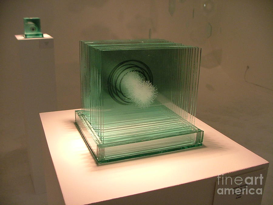 Glass Glass Art - Derealisation I by Lorinda Pretorius