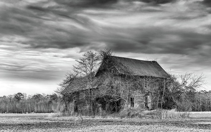 Derelict Farmhouse Scene Photograph by Framing Places