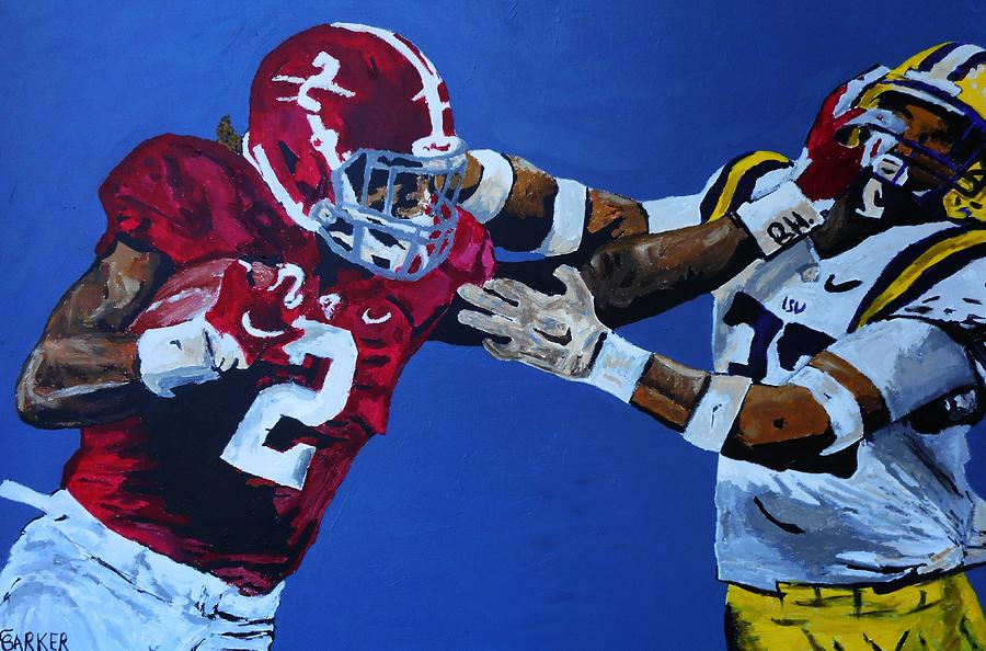 Acrylic Wall Art: Derrick Henry - Alabama Football Autograph Print