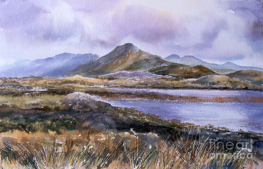 Derrinver Connemara Painting by Kate Bedell