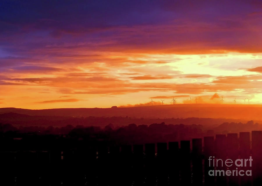 Derry Sunset Photograph by Nina Ficur Feenan