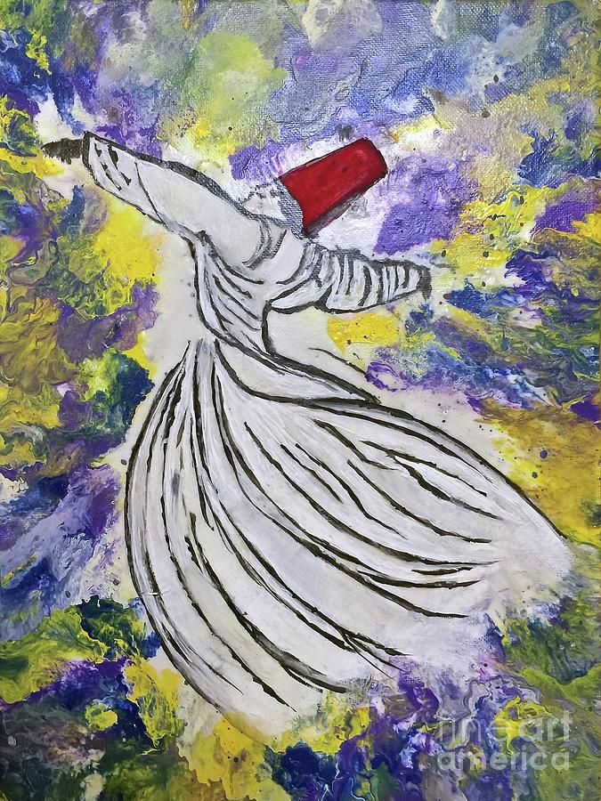 Dervish Dream Painting by Buffy Heslin