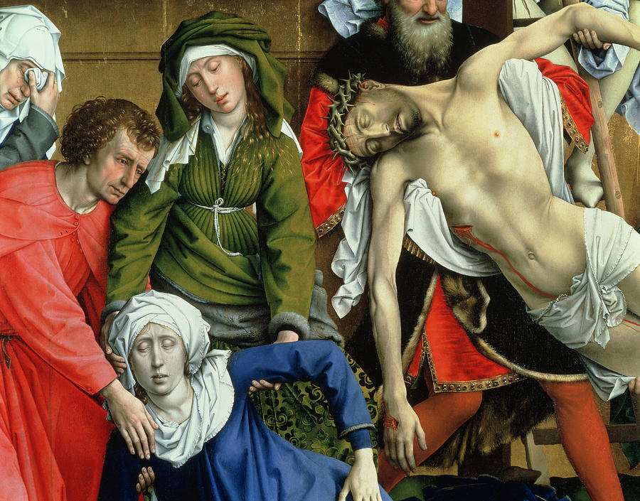 Descent from the Cross Painting by Rogier van der Weyden