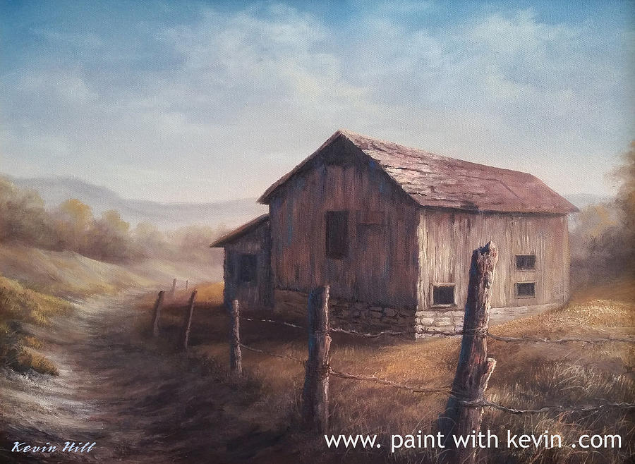 Desert Barn Painting by Kevin Hill - Fine Art America