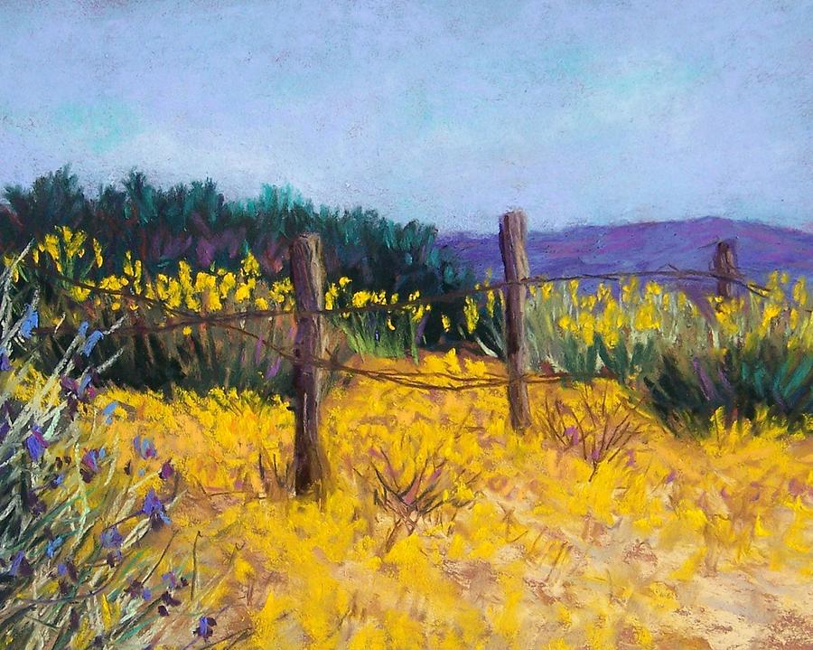 Desert Bloom Pastel by Candy Mayer