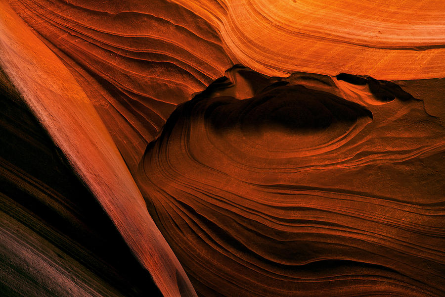 Antelope Canyon Photograph - Desert Carvings by Mike Dawson Antelope Canyon Photograph - Desert Carvings by Mike Dawson