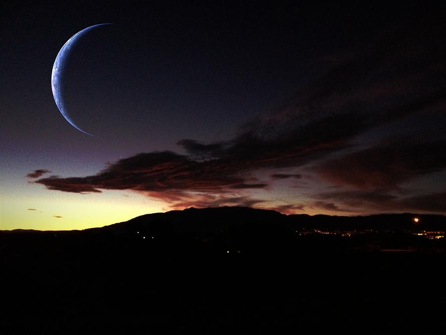 Desert Crescent Photograph by Kathleen Messmer