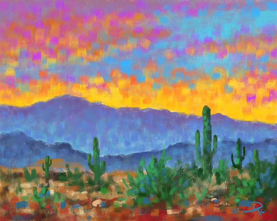 Desert Dream Digital Art by David G Paul