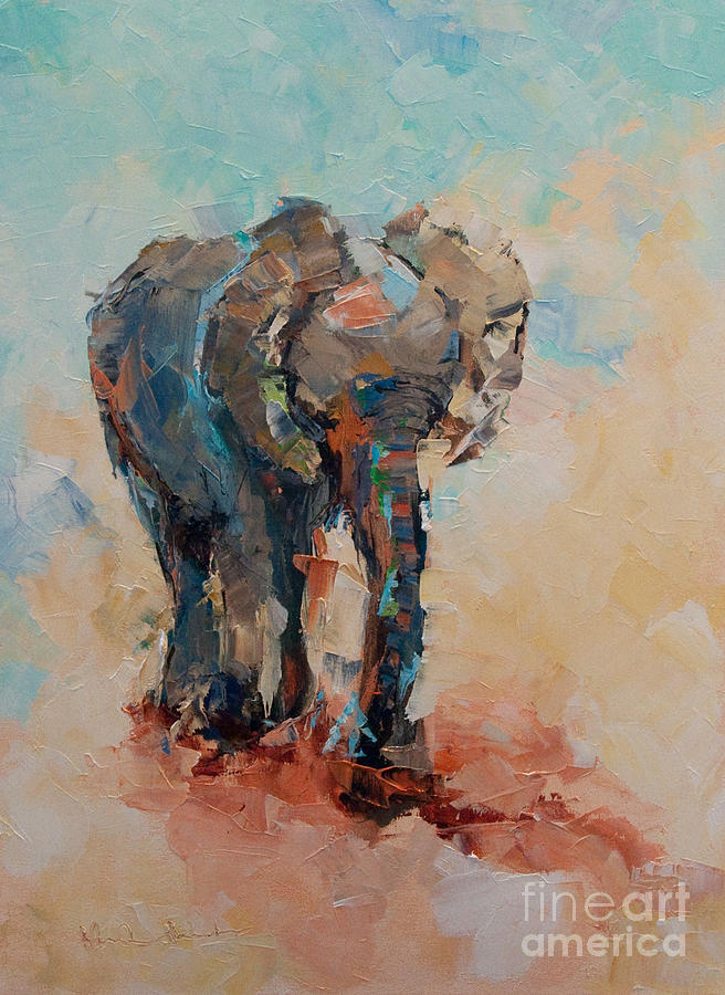 Animal Painting - Desert Dweller by Marsha Heimbecker