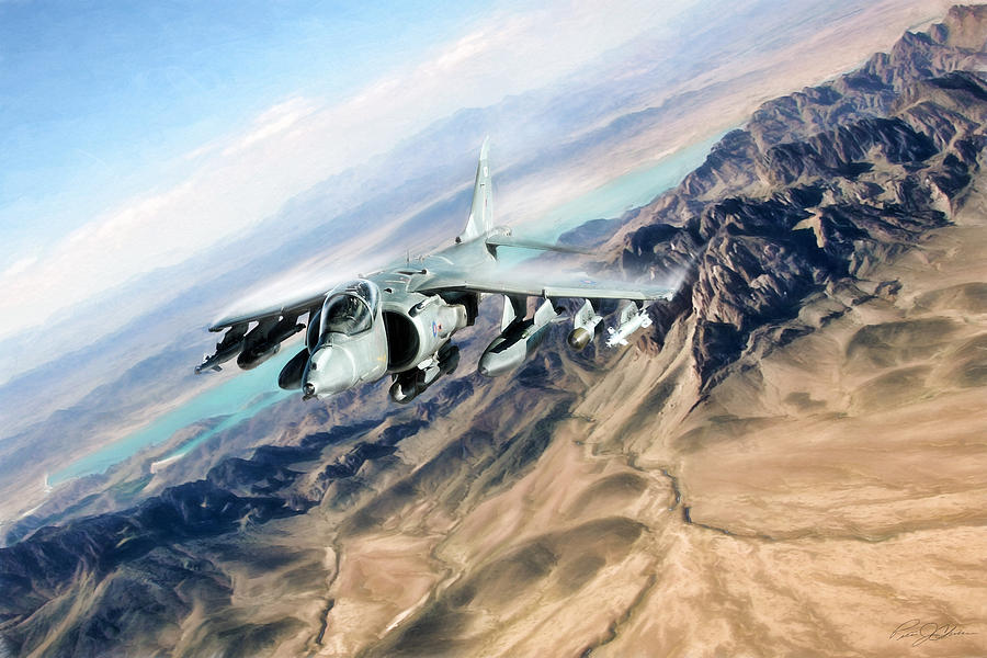 Desert Fox Harrier Digital Art by Peter Chilelli