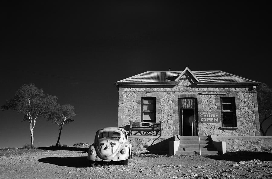 Black And White Photograph - Desert Gallery by Mel Brackstone