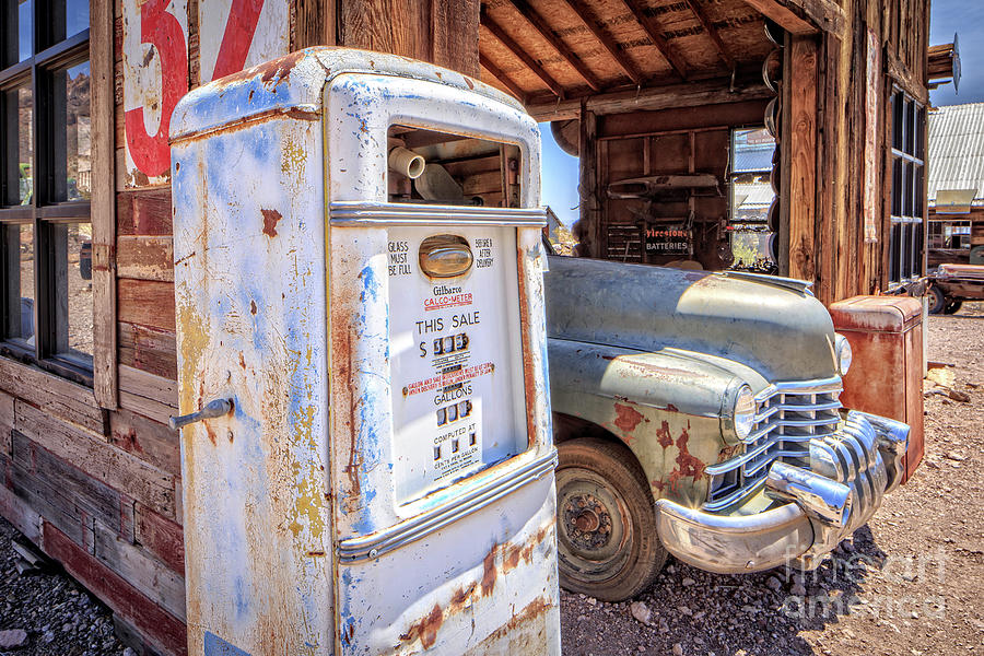 Desert Gas Station Photograph by Edward Fielding