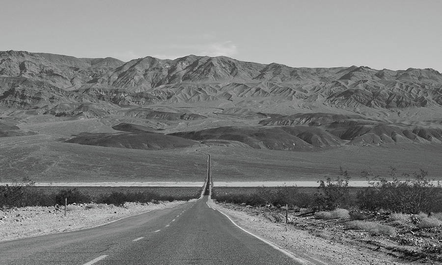 Desert Highway Near Death Valley Photograph by Frank DiMarco