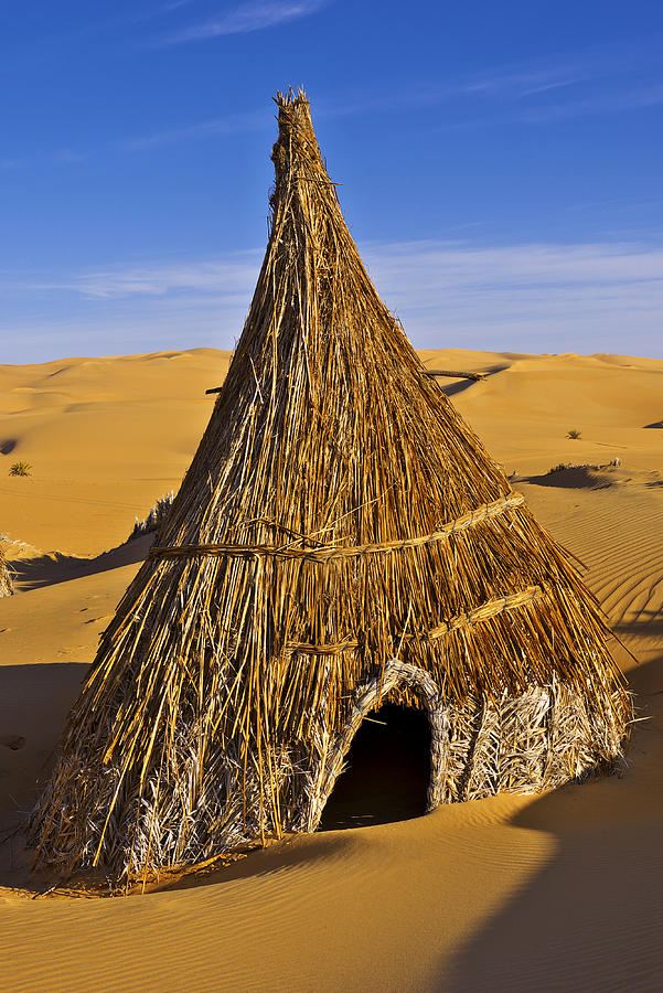 Desert hut Photograph by Ivan Slosar