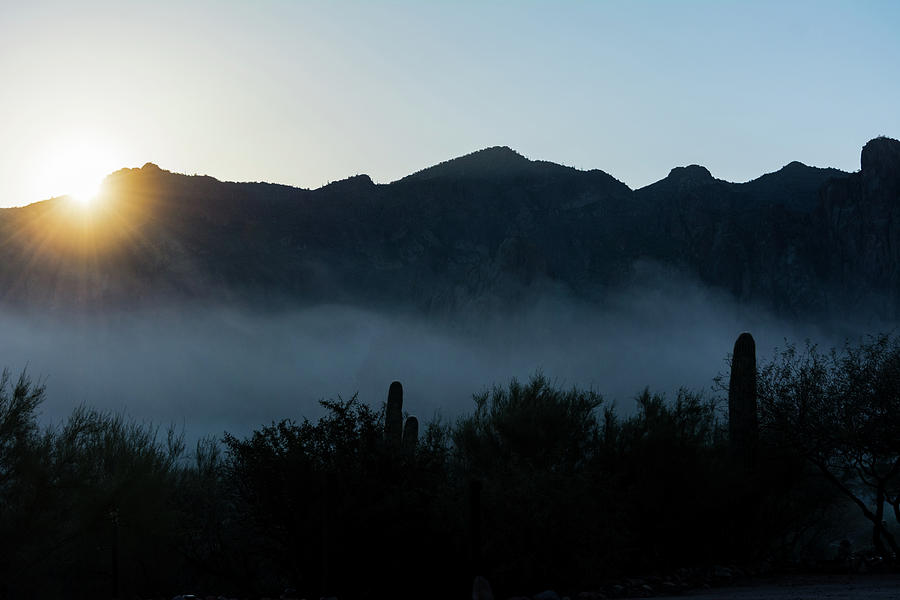 Desert Inversion Sunrise Photograph by Douglas Killourie