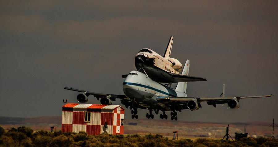 Desert Landing Photograph by Alex Lapidus