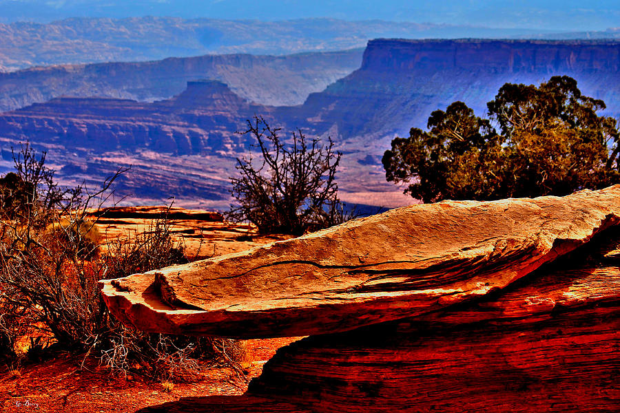 Mountain Photograph - Desert Landscape 03 by Gayle Berry