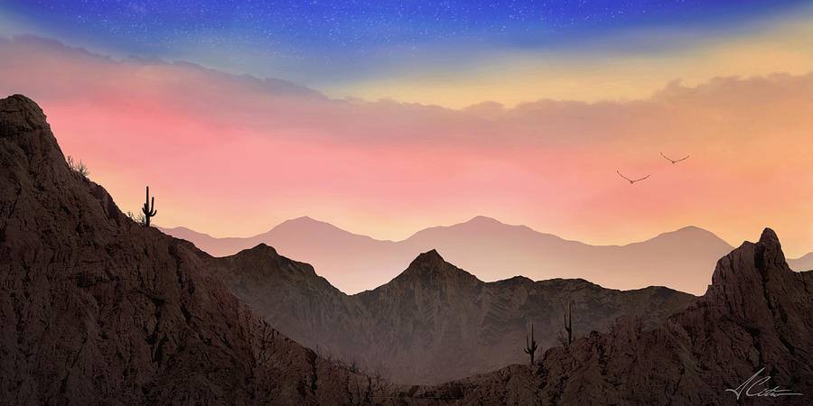 Desert Landscape Photograph by Anthony Citro