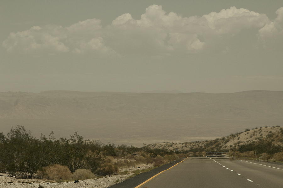 Desert Mirage In Sepia Photograph by Colleen Cornelius