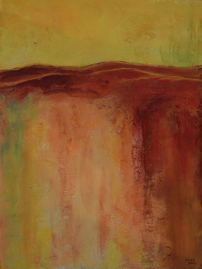 Desert Morning Painting by Nancy Jolley